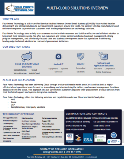 Cloud Overview Screenshot